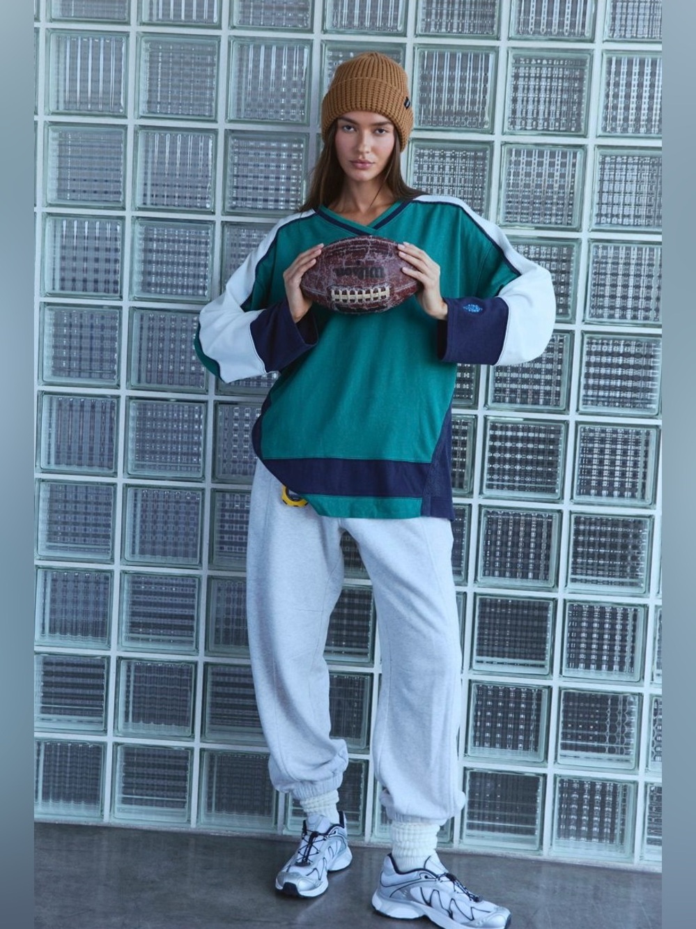 FP Movement by Free People ~ Living Life Layer ~ Green Glow Combo ~ Small ~ *NWT
